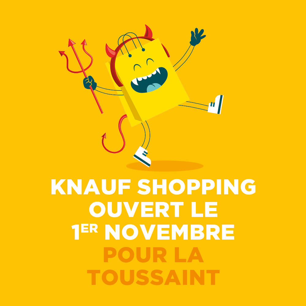 OUVERT LE 1 NOVEMBRE 🍁 Knauf Shopping Center Schmiede